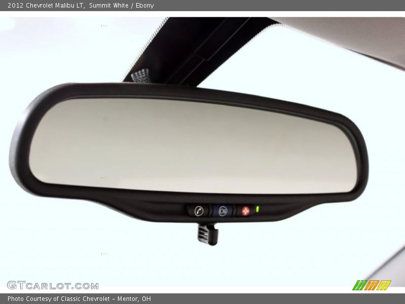 Summit White / Ebony 2012 Chevrolet Malibu LT