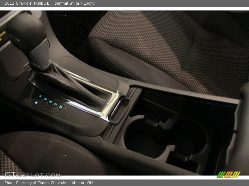 Summit White / Ebony 2012 Chevrolet Malibu LT