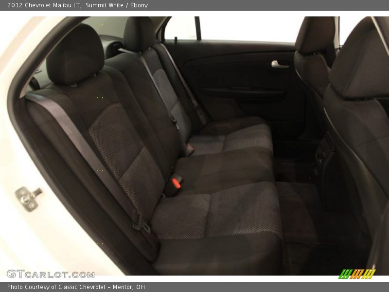 Summit White / Ebony 2012 Chevrolet Malibu LT