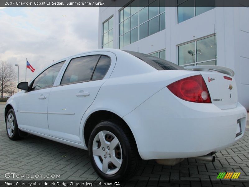Summit White / Gray 2007 Chevrolet Cobalt LT Sedan