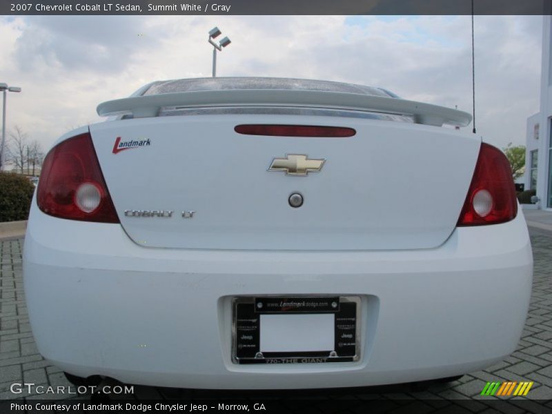 Summit White / Gray 2007 Chevrolet Cobalt LT Sedan