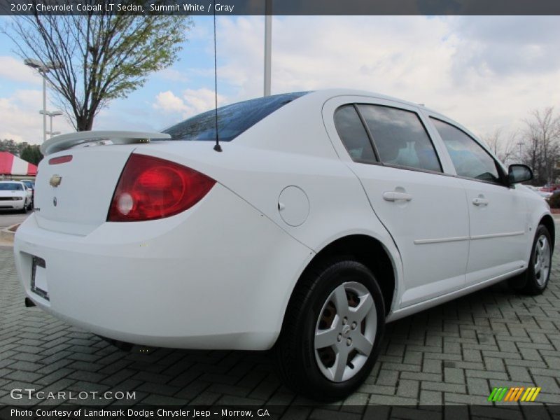 Summit White / Gray 2007 Chevrolet Cobalt LT Sedan