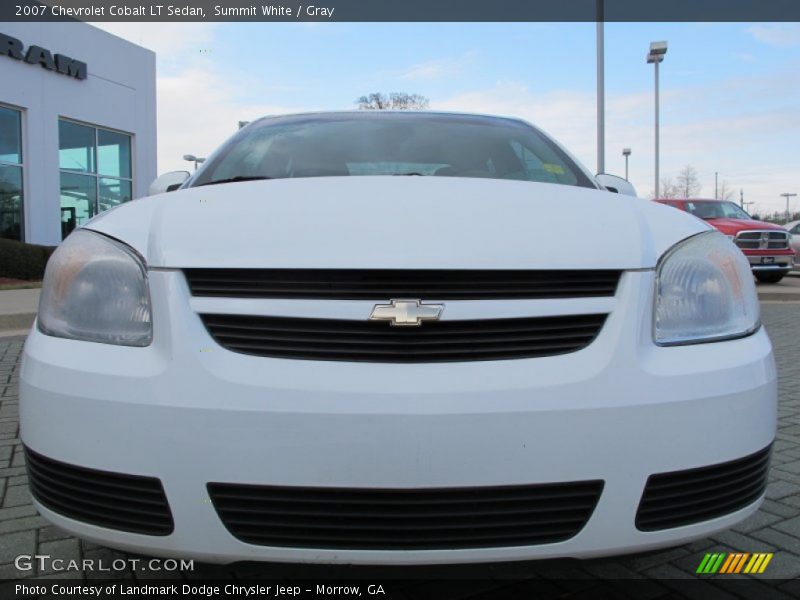 Summit White / Gray 2007 Chevrolet Cobalt LT Sedan