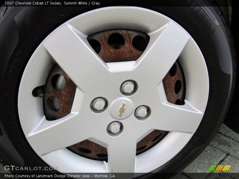 Summit White / Gray 2007 Chevrolet Cobalt LT Sedan