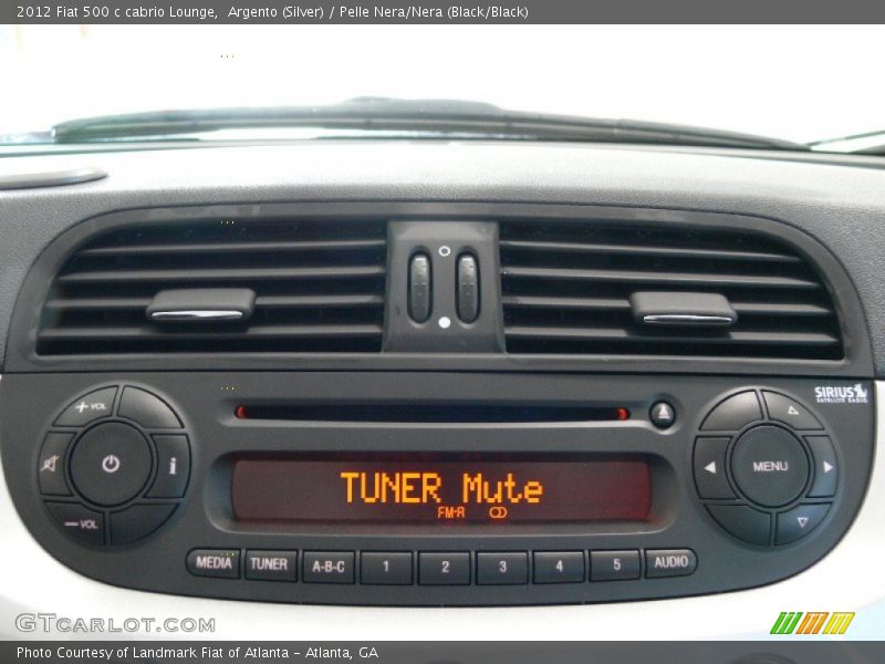 Audio System of 2012 500 c cabrio Lounge