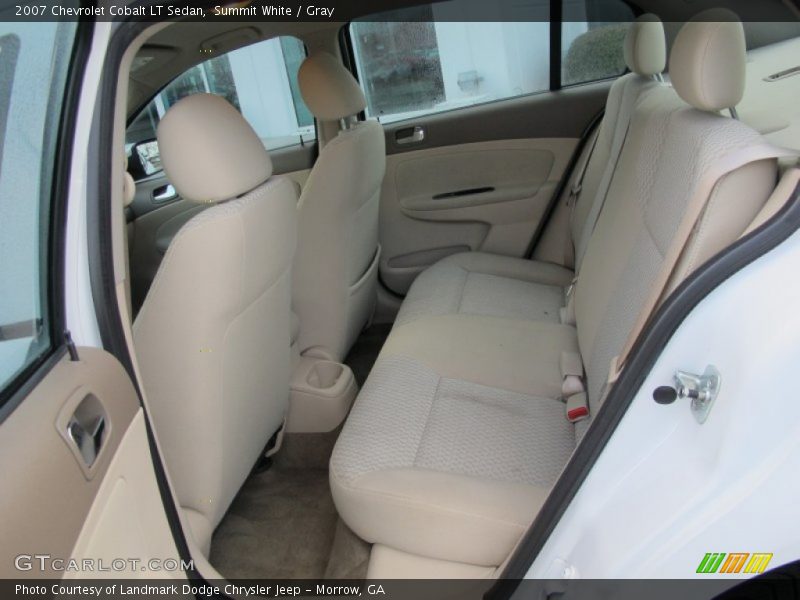 Summit White / Gray 2007 Chevrolet Cobalt LT Sedan