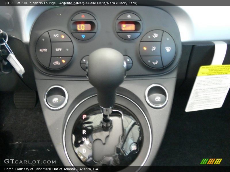  2012 500 c cabrio Lounge 6 Speed Auto Stick Automatic Shifter