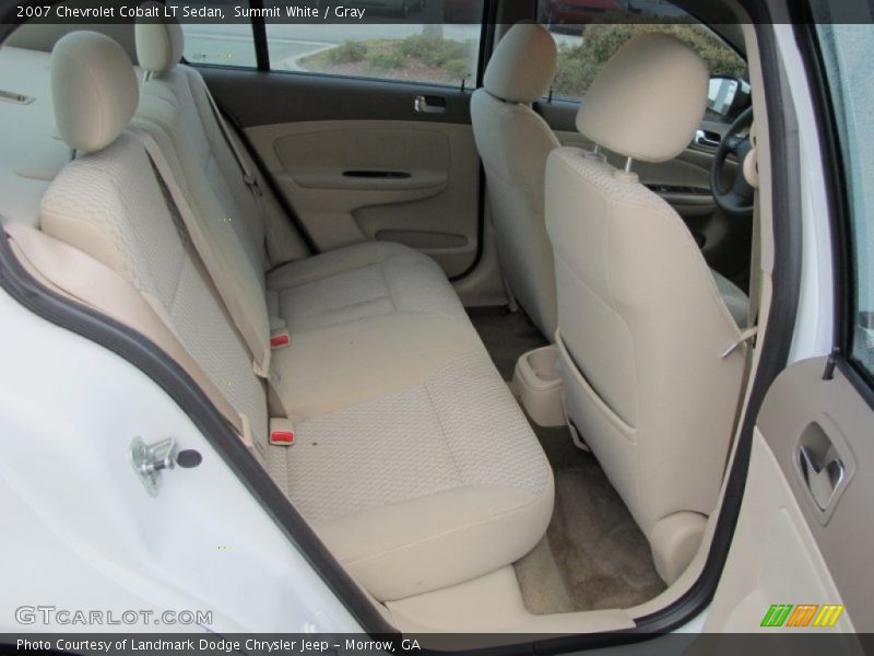 Summit White / Gray 2007 Chevrolet Cobalt LT Sedan