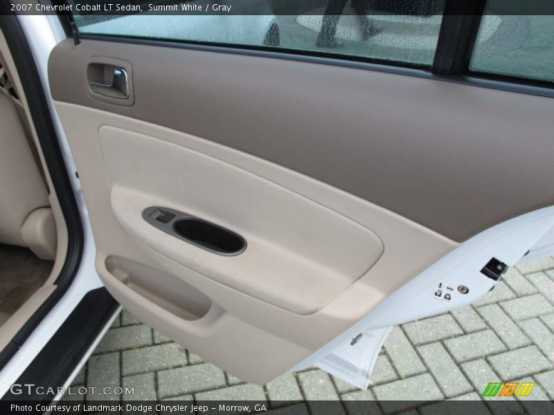 Summit White / Gray 2007 Chevrolet Cobalt LT Sedan