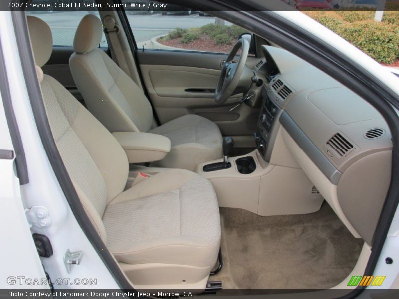 Summit White / Gray 2007 Chevrolet Cobalt LT Sedan