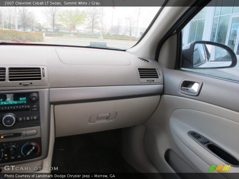 Summit White / Gray 2007 Chevrolet Cobalt LT Sedan