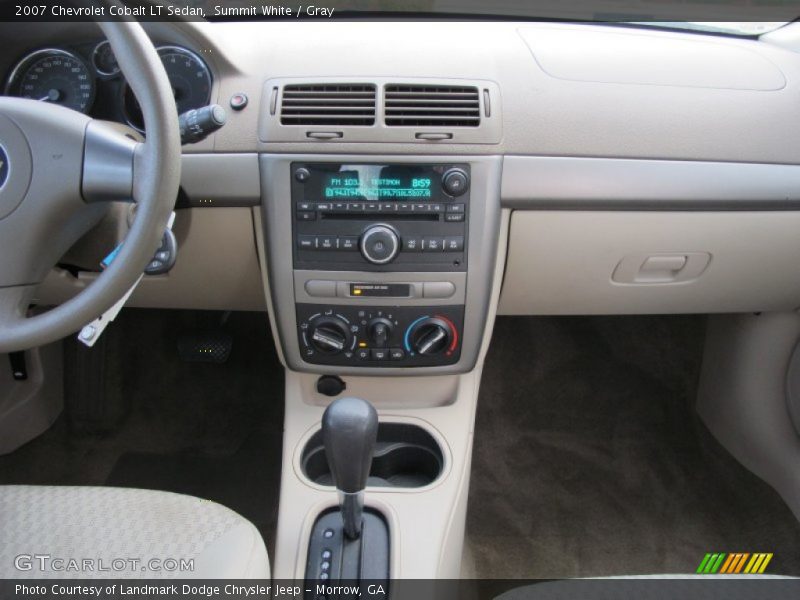 Summit White / Gray 2007 Chevrolet Cobalt LT Sedan