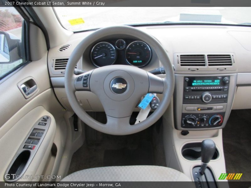Summit White / Gray 2007 Chevrolet Cobalt LT Sedan