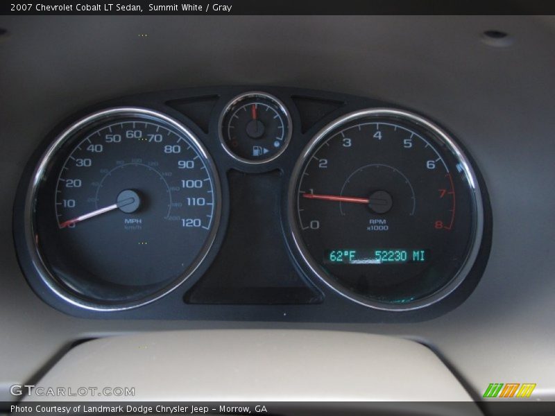 Summit White / Gray 2007 Chevrolet Cobalt LT Sedan