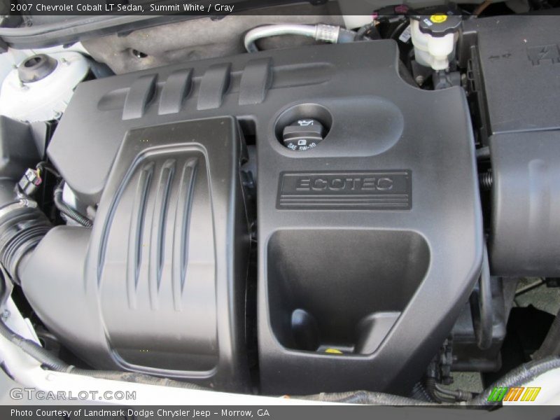Summit White / Gray 2007 Chevrolet Cobalt LT Sedan