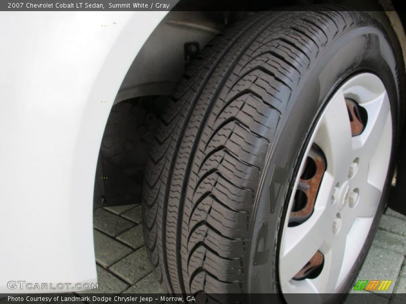 Summit White / Gray 2007 Chevrolet Cobalt LT Sedan