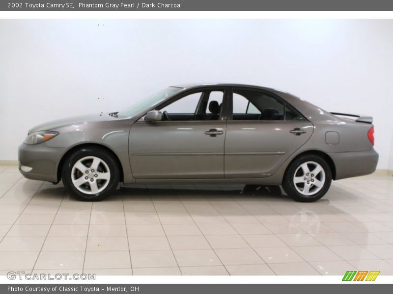 Phantom Gray Pearl / Dark Charcoal 2002 Toyota Camry SE