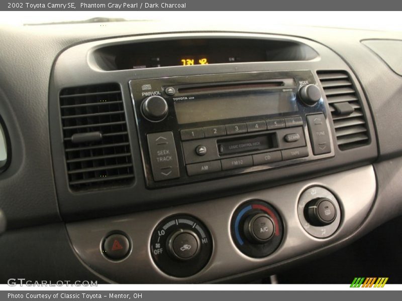 Phantom Gray Pearl / Dark Charcoal 2002 Toyota Camry SE