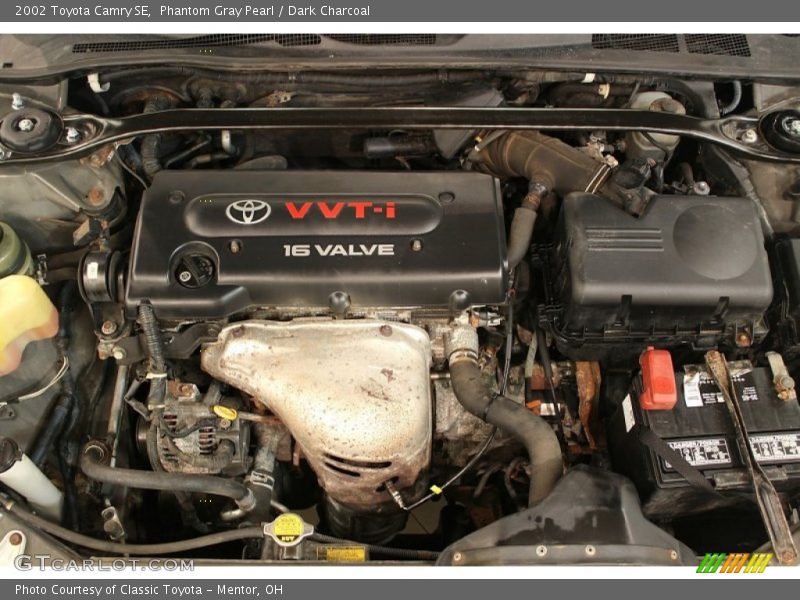 Phantom Gray Pearl / Dark Charcoal 2002 Toyota Camry SE