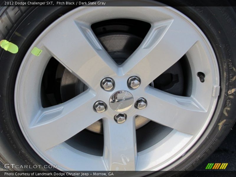 Pitch Black / Dark Slate Gray 2012 Dodge Challenger SXT