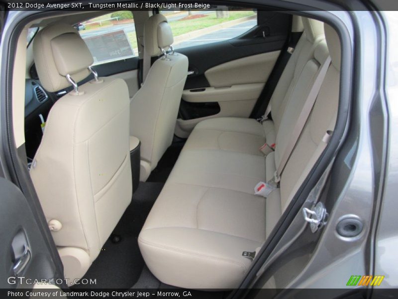 Tungsten Metallic / Black/Light Frost Beige 2012 Dodge Avenger SXT