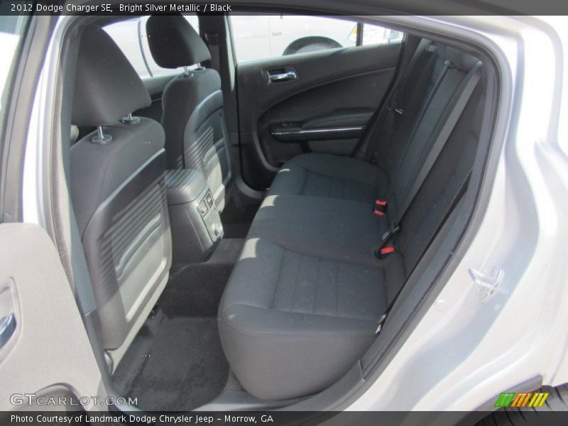Bright Silver Metallic / Black 2012 Dodge Charger SE