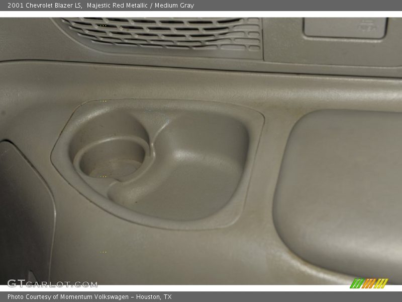 Majestic Red Metallic / Medium Gray 2001 Chevrolet Blazer LS