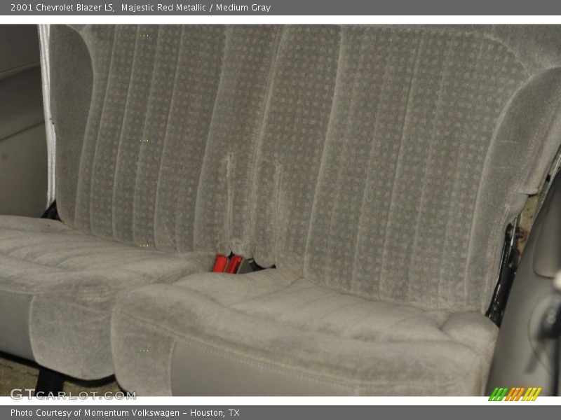 Majestic Red Metallic / Medium Gray 2001 Chevrolet Blazer LS