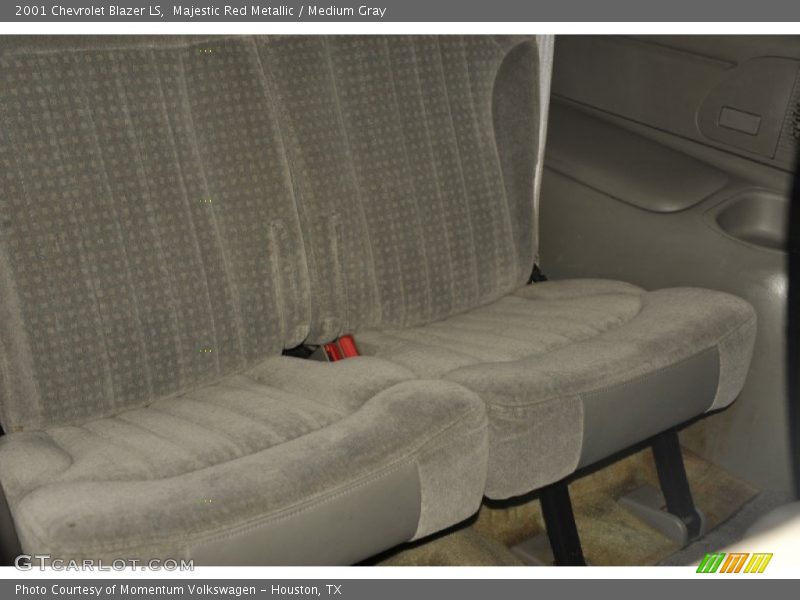 Majestic Red Metallic / Medium Gray 2001 Chevrolet Blazer LS