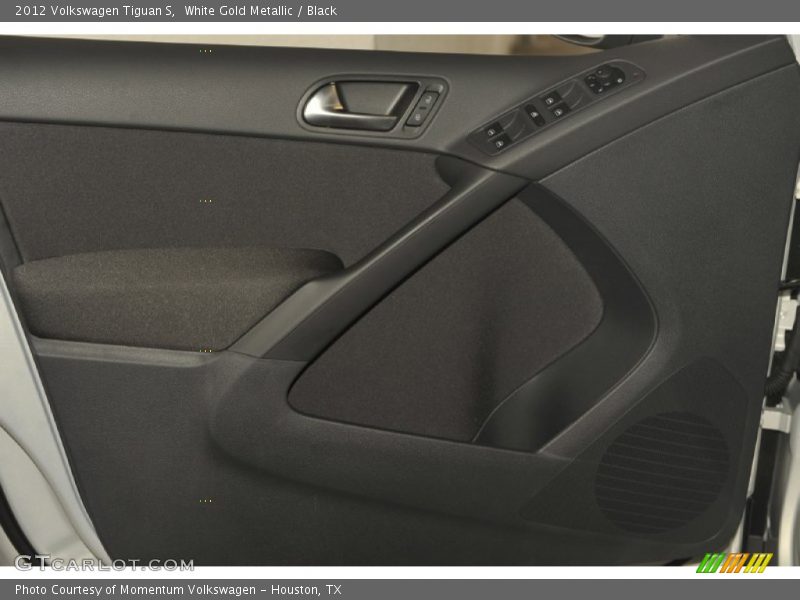 White Gold Metallic / Black 2012 Volkswagen Tiguan S