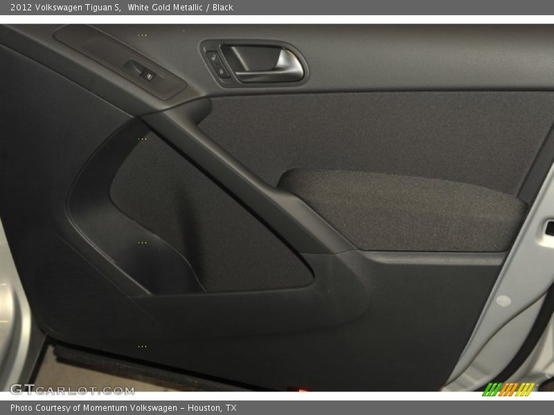 White Gold Metallic / Black 2012 Volkswagen Tiguan S
