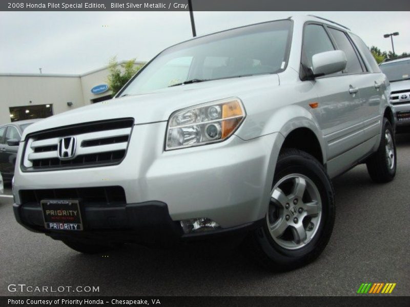 Billet Silver Metallic / Gray 2008 Honda Pilot Special Edition