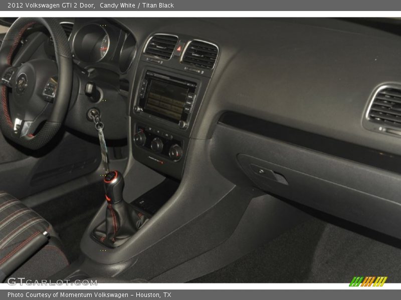 Candy White / Titan Black 2012 Volkswagen GTI 2 Door