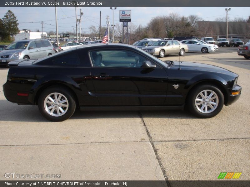 Black / Light Graphite 2009 Ford Mustang V6 Coupe