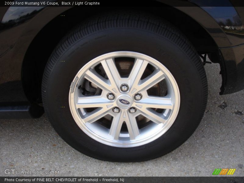 Black / Light Graphite 2009 Ford Mustang V6 Coupe