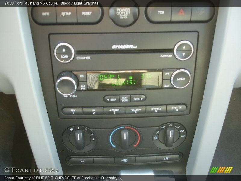 Black / Light Graphite 2009 Ford Mustang V6 Coupe