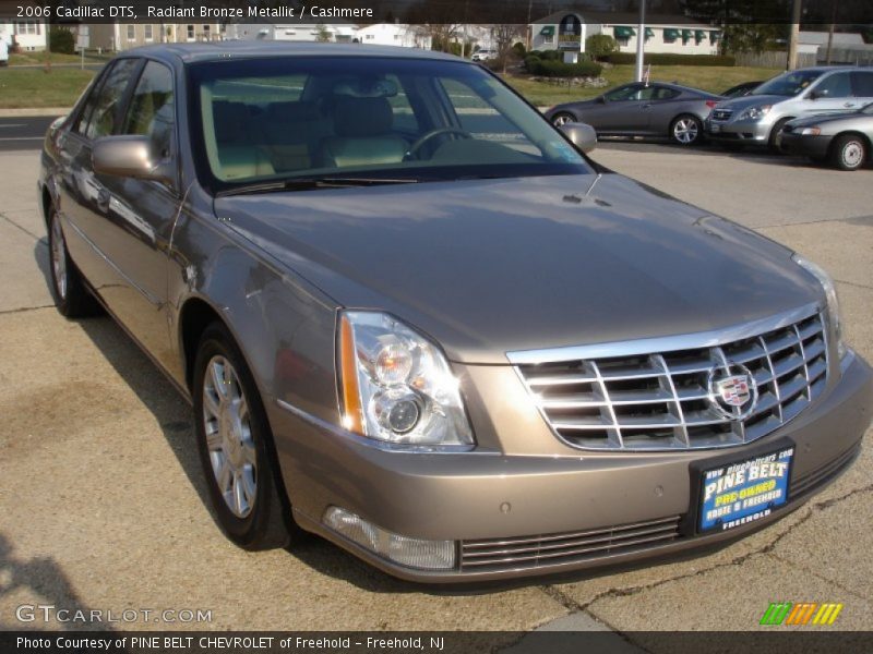 Radiant Bronze Metallic / Cashmere 2006 Cadillac DTS