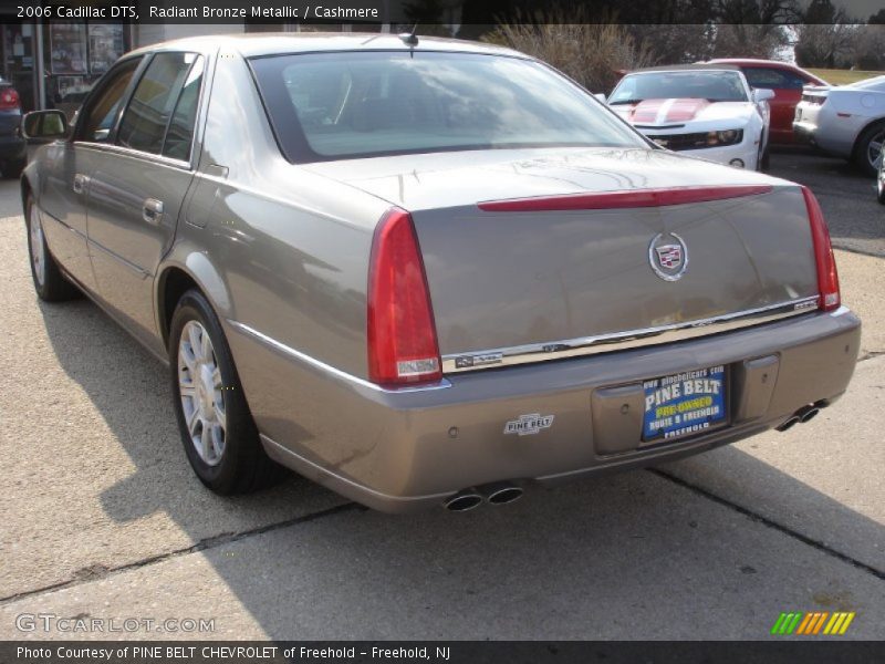 Radiant Bronze Metallic / Cashmere 2006 Cadillac DTS