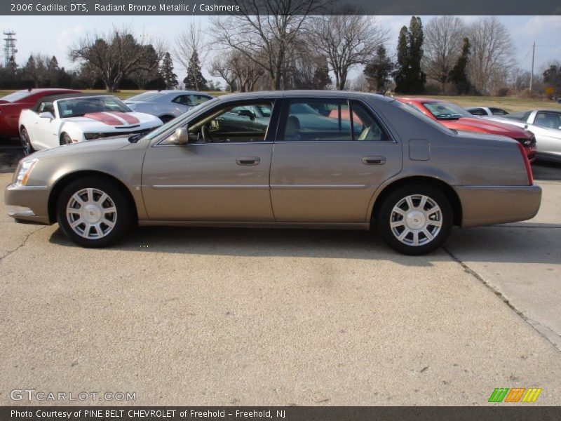 Radiant Bronze Metallic / Cashmere 2006 Cadillac DTS