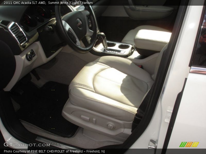 Summit White / Light Titanium 2011 GMC Acadia SLT AWD