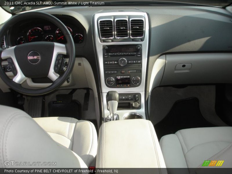 Summit White / Light Titanium 2011 GMC Acadia SLT AWD