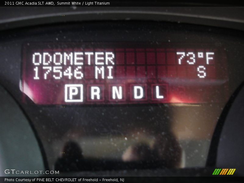 Summit White / Light Titanium 2011 GMC Acadia SLT AWD