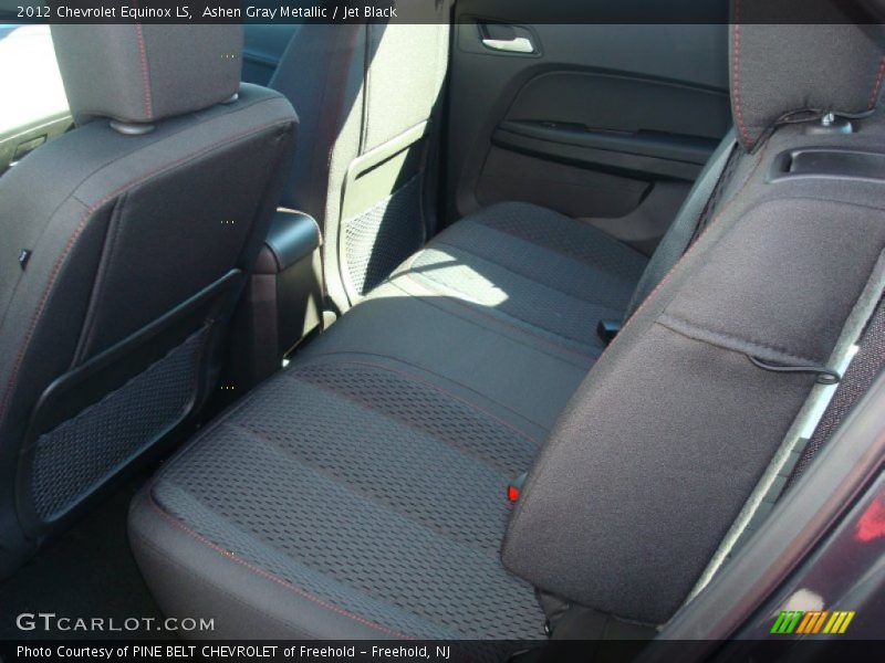 Ashen Gray Metallic / Jet Black 2012 Chevrolet Equinox LS