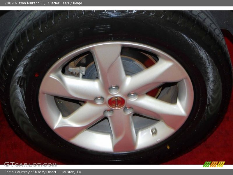 Glacier Pearl / Beige 2009 Nissan Murano SL