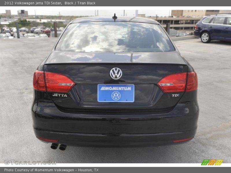 Black / Titan Black 2012 Volkswagen Jetta TDI Sedan