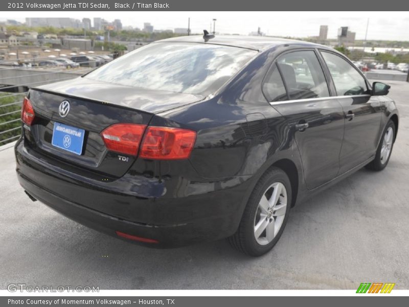 Black / Titan Black 2012 Volkswagen Jetta TDI Sedan