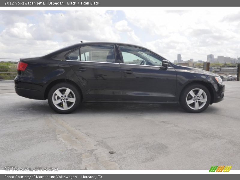 Black / Titan Black 2012 Volkswagen Jetta TDI Sedan