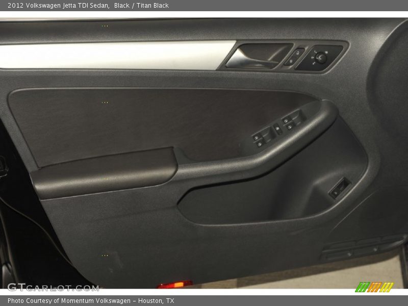 Black / Titan Black 2012 Volkswagen Jetta TDI Sedan