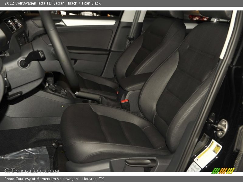 Black / Titan Black 2012 Volkswagen Jetta TDI Sedan