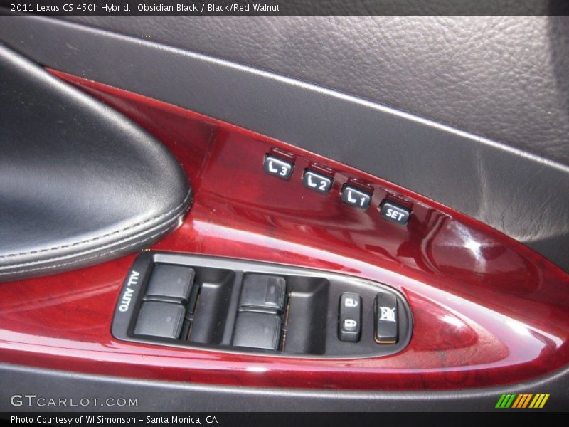 Controls of 2011 GS 450h Hybrid
